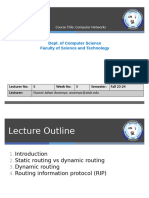 CN Lecture 05 Routing RIP