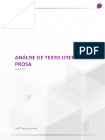 ANÁLISE DE TEXTOS LITERÁRIOS 3