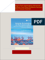 Instant Download Vehicle Scheduling in Port Automation Advanced Algorithms for Minimum Cost Flow Problems Second Edition Hassan Rashidi PDF All Chapters