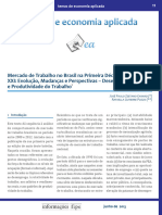 30 - Mercado de Trabalho no Brasil na Primeira Década do Século XXI_ Evolução, Mudanças e Perspectivas – Desemprego, Salários e Produtividade do Trabalho