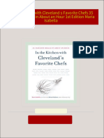 Instant Access to In the Kitchen with Cleveland s Favorite Chefs 35 Fabulous Meals in About an Hour 1st Edition Maria Isabella ebook Full Chapters