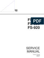 Kyocera FS 720 820 920 Service Manual