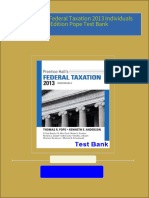 PDF Prentice Halls Federal Taxation 2013 Individuals 26th Edition Pope Test Bank download