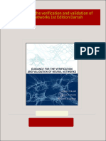 Download Complete Guidance for the verification and validation of neural networks 1st Edition Darrah PDF for All Chapters