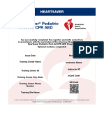 Andrew Baum CPR Certification 