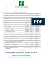 Item 20-Orçamento 01 -Par de Baqueta de Feltro