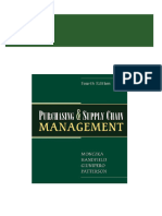 Full Download Purchasing and Supply Chain Management PDF DOCX