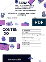 Informe plan de mejora