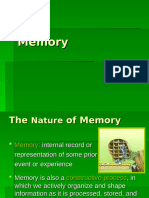 Memory and forgetting