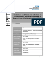 Guidance on Choice and Selection of Antipsychotics for the Management of Psychosis and Schizophrenia in Adults Feb 2023