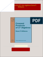 Crossed products of C star algebras Dana P. Williams 2024 scribd download