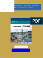 Principles of Geotechnical Engineering SI Edition 9th Edition Das Solutions Manual all chapter instant download