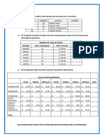 EJERCICIOS DE EXCEL 1ero