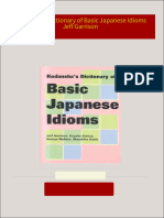 [Ebooks PDF] download Kodansha s Dictionary of Basic Japanese Idioms Jeff Garrison full chapters