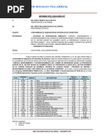 INFORME N° 021-2024-FWRV-RT - CONFORMIDAD DE MATERIALES DE FERRETERIA