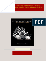 Instant Access to Bengal Partition Stories An Unclosed Chapter Anthem South Asian Studies Bashabi Fraser (Editor) ebook Full Chapters