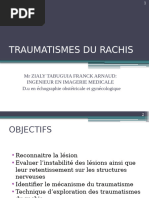 TRAUMATISMES DU RACHIS