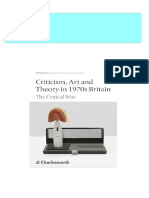 Instant Access to Criticism, Art and Theory in 1970s Britain: The Critical War (British Art: Histories and Interpretations since 1700) 1st Edition Jj Charlesworth ebook Full Chapters