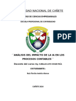 ANÁLISIS DEL IMPACTO DE LA IA EN LOS PROCESOS CONTABLES