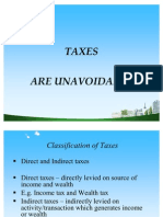 Classification of Taxes PPT Doms