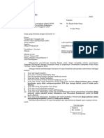 FORMAT SURAT LAMARAN, LIMA POINT, PENGALAMAN KERJA DAN MASIH AKTIF BEKERJA