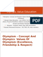 Ch 2 Olympic Value Education