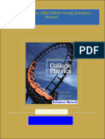 Download Study Resources for College Physics 10th Edition Young Solutions Manual