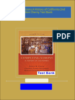 Instant Download for Competing Visions A History of California 2nd Edition Cherny Test Bank 2024 Full Chapters in PDF