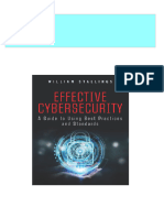 Full Download Effective Cybersecurity A Guide to Using Best Practices and Standards 1st Edition William Stallings PDF DOCX