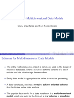 Schemas for Multidimensional Data Models