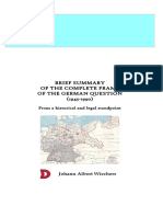 Where can buy Brief summary of the complete frame of the German Question 1945 1990 1st Edition Wiechers Johann Albert ebook with cheap price