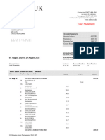 Joel HSBC bank statement