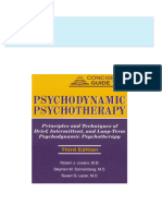 Complete Download Concise Guide to Psychodynamic Psychotherapy Concise Guides 3rd Edition Robert J. Ursano PDF All Chapters