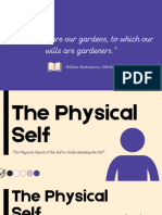 The Physical Self (3)