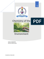 Chemistry of Environment IGCSE Chemistry