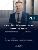 Gestão de Estratégia Empresarial