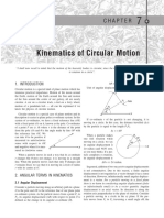 SBT Kinematics of Circular Motion