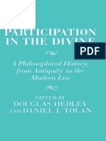 Douglas Hedley (editor), Daniel J. Tolan (editor) - Participation in the Divine_ A Philosophical History, From Antiquity to the Modern Era (Cambridge Studies in Religion and Platonism)-Cambridge Unive