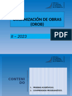 Catedra OROB II-2023 - Primer tercio