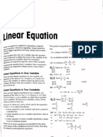 linear equation