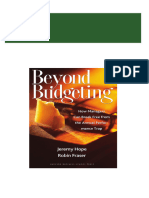 Where can buy Beyond Budgeting How Managers Can Break Free from the Annual Performance Trap ebook with cheap price