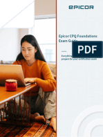 Exam Guide_421_Epicor CPQ Foundations