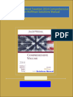 PDF South-Western Federal Taxation 2014 Comprehensive 37th Edition Hoffman Solutions Manual download