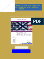 Access South-Western Federal Taxation 2014 Taxation of Business Entities 17th Edition Smith Solutions Manual All Chapters Immediate PDF Download