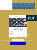 All chapter download South-Western Federal Taxation 2014 Individual Income Taxes 37th Edition Hoffman Solutions Manual