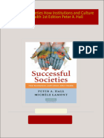 Successful Societies How Institutions and Culture Affect Health 1st Edition Peter A. Hall download pdf