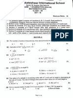 Maths Mid Term - 12