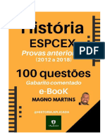 E-Book História Espcex - Questões