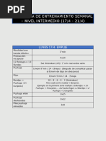 PROGRAMA 2 - Intermedio