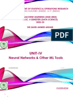 Unit-IV - Neural Networks